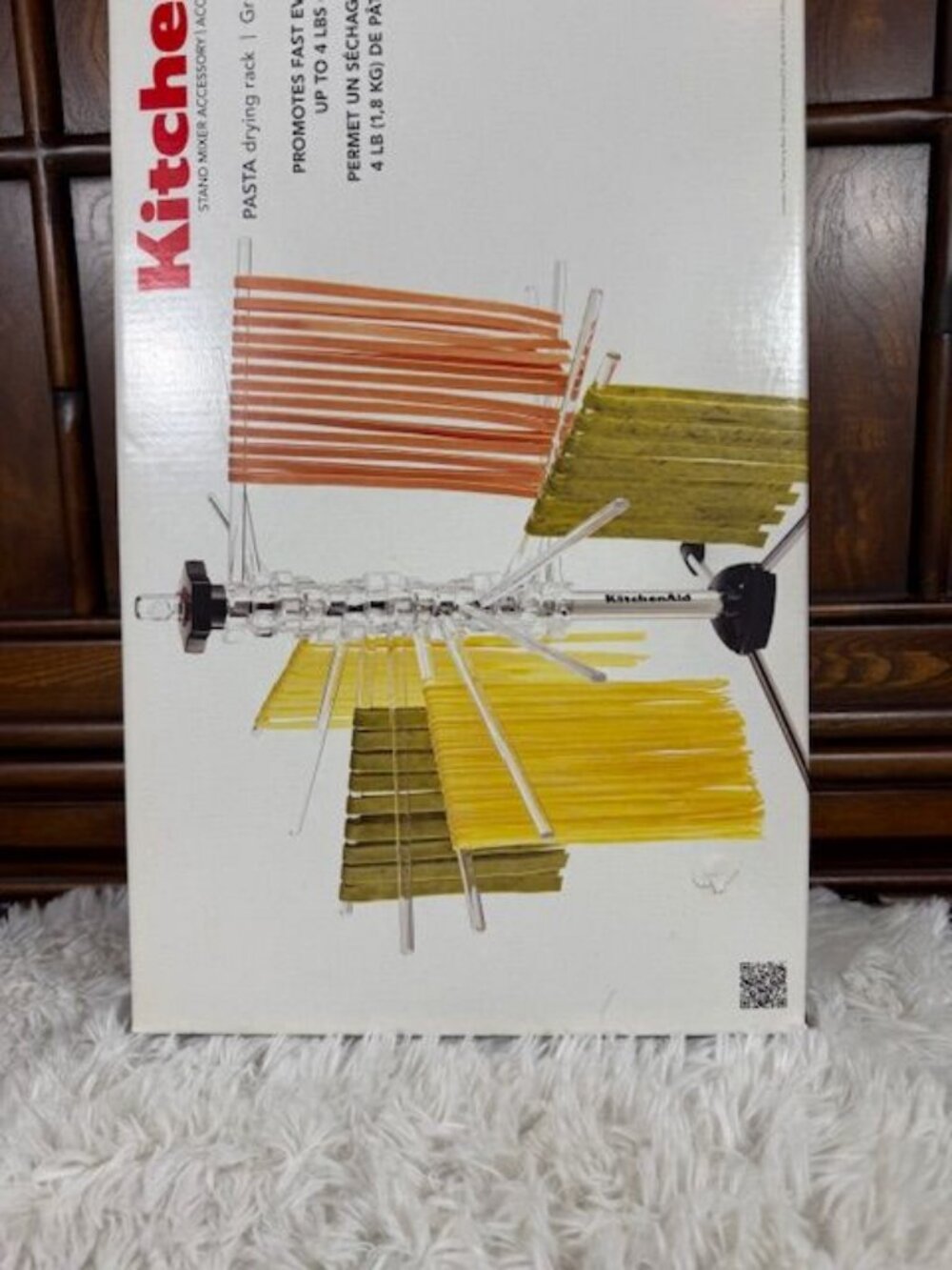 KitchenAid Pasta Drying Rack KPDR Stand Mixer Accessory - Picture 5 of 9